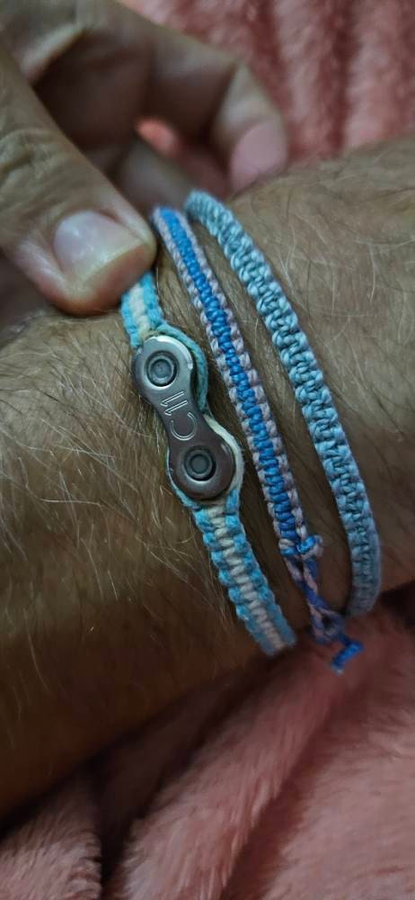 Bicycle Chain Bracelets | re cycled | hand made | bike chain | uk made | gift idea | Bracelet