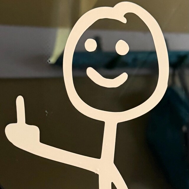 Middle Finger Stickers And Decals