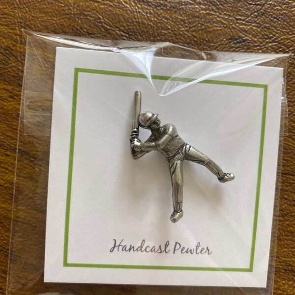 Baseball Player Lapel Pin - CC379- Baseball, B Ball, T Ball, Little ...