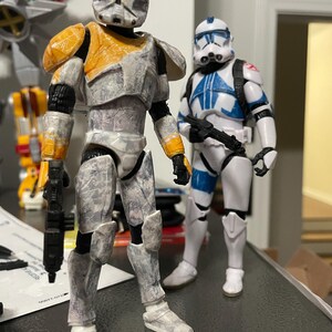 1/12 - 501st 'Kix' クローン・トルーパー ウォータースライドデカール