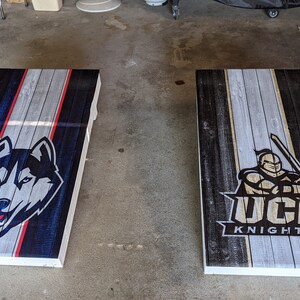 Cornhole Wrap Ncaa/college Teams Request/order - Etsy