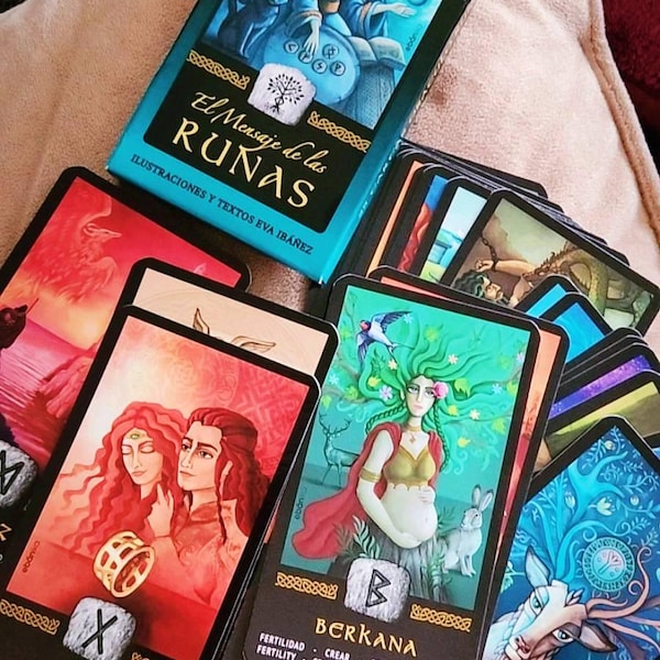 ORACLE RUNES TAROT - to Learn to Read the Runes - Text in Spanish ...