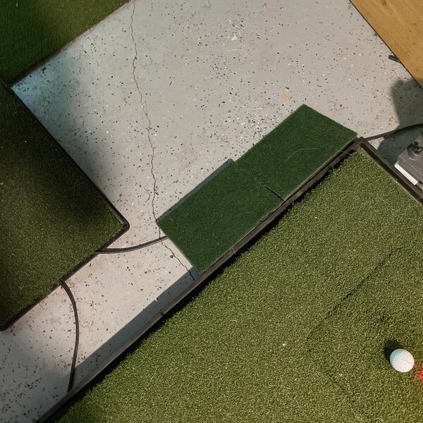 Golf Hitting Mat Ramp. Great for Golf Simulators, or Net Practice! No ...