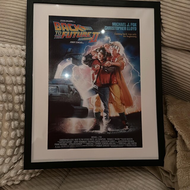 バック・トゥ・ザ・フューチャー映画ポスター 高品質ウォールアート A4