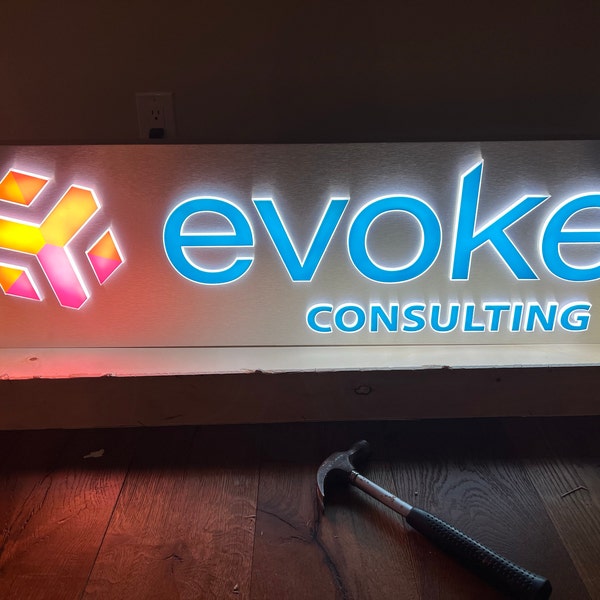 Logo Sign for Business, Custom Sign, Business Sign, Lobby Sign, Indoor ...