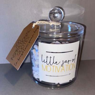 Quote Jar Quotes Instant Download Motivational Quote Jar Printable W/ 200 Quotes Mother's Day ...