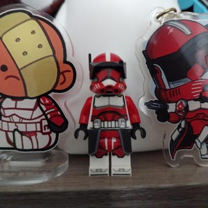 P2 クローン コマンダー カスタム デカール LEGO ミニフィギュア