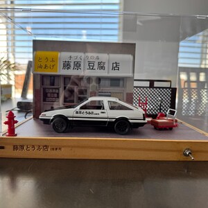 Fujiwara Tofu Shop Scene, 1:32 Model Parking Garage, Initial D - Etsy