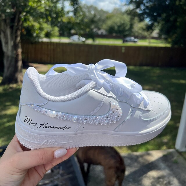 Zapatillas Personalizadas Para Bodas - Felpa Blanca Con Nombre, Regalo Para Novia Y Damas De Honor