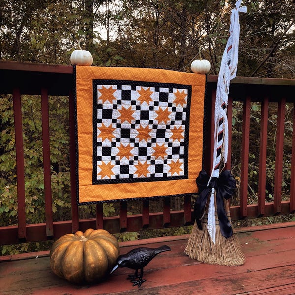 Fall Stars -- PDF Quilt Pattern -- Fall Quilt -- Instant Download - Etsy