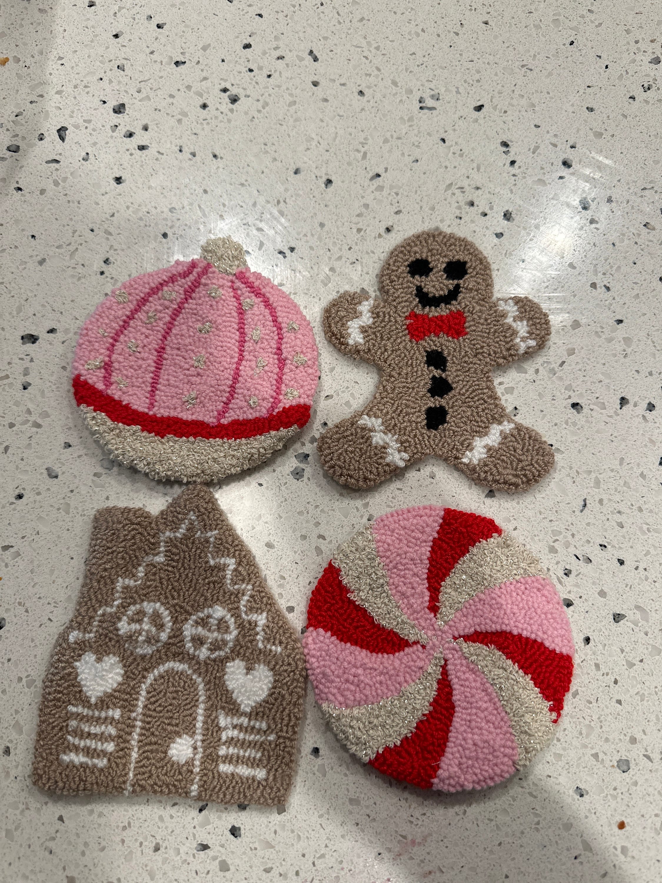 These are the absolute cutest mug rugs I’ve ever seen! They’re such good qual...