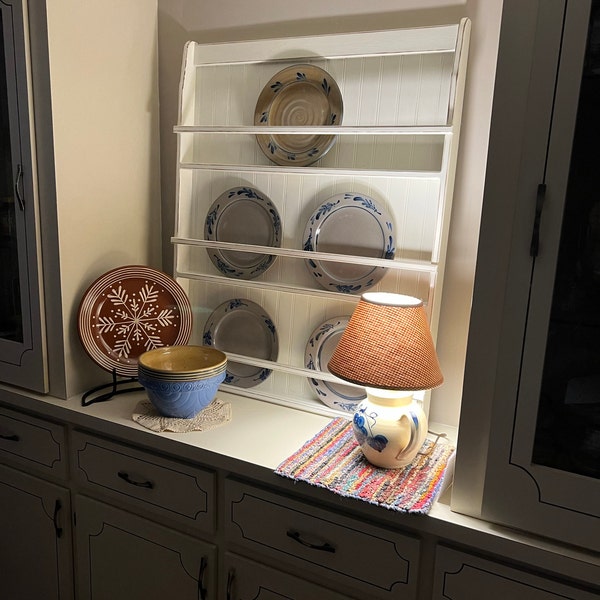 Plate Rack, Platter Display, Recipe Book Stand, Charming Country ...