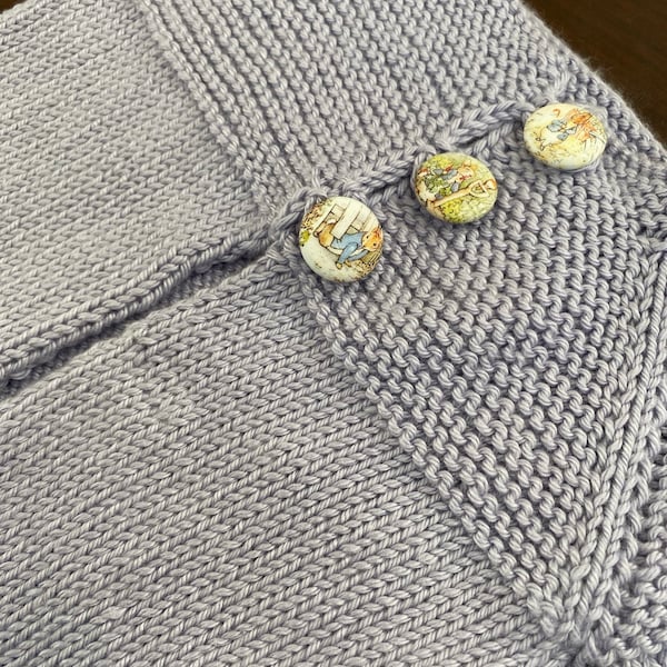 Fabric Buttons, Peter Rabbit Buttons, Beatrix Potter Shank, Flatback ...