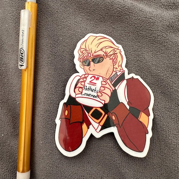 Alan Smiling Friends Vinyl Sticker - Etsy