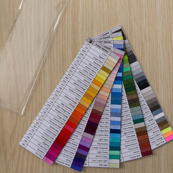 Prismacolor Premier - 150 Colored Pencil Set - PDF DIY Color Chart ...