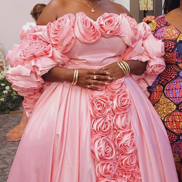 Cassie - Feathered party dress