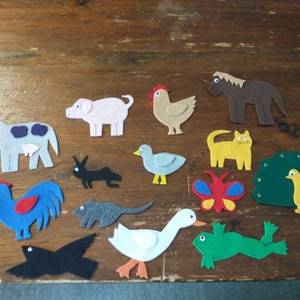 The Rainbow Fish Children Story Flannel Board Story Felt Set - Etsy