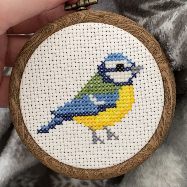 クロスステッチ　キット　鳥 クロスステッチキット 初心者 Bucilla 青い鳥 Blue Bird 刺繍