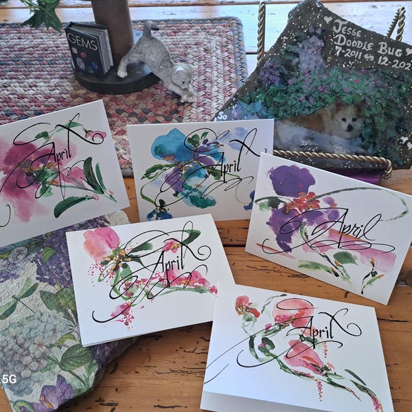 5 ASSORTED DESIGNS PERSONALIZED - Etsy