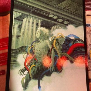 1993 AKIRA (katsuhiro Otomo) Hard Cardboard POSTER - Original