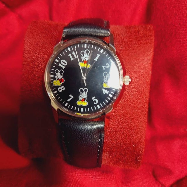 Mickey Rare Color Change Dial Fossil Disney Mood Seiko 