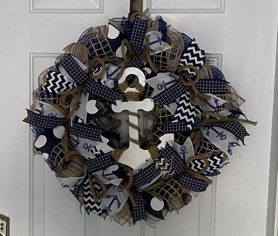 Wreath from Russell Wreaths photographed at home by Shasta