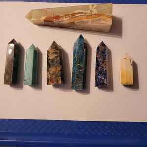 Stunning Blue Apatite Bird and Flower Carving