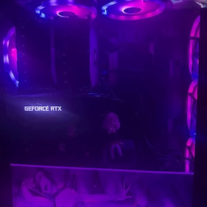 Personalized Gaming Computer RGB  Plate,Gaming Pc Mods, Custom Pc RGB Psu Case Cover, Gaming PC build Plate, Ssd Cover, Gpu Backplate,