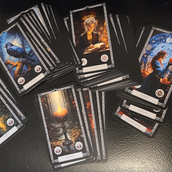 Deck of Illusions - A D&D 5e Magic Item - Etsy
