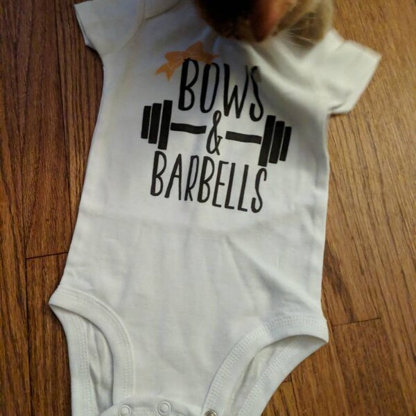 Bows And Barbells Lifting Mom Lifting Dad Lifting Baby Baby That