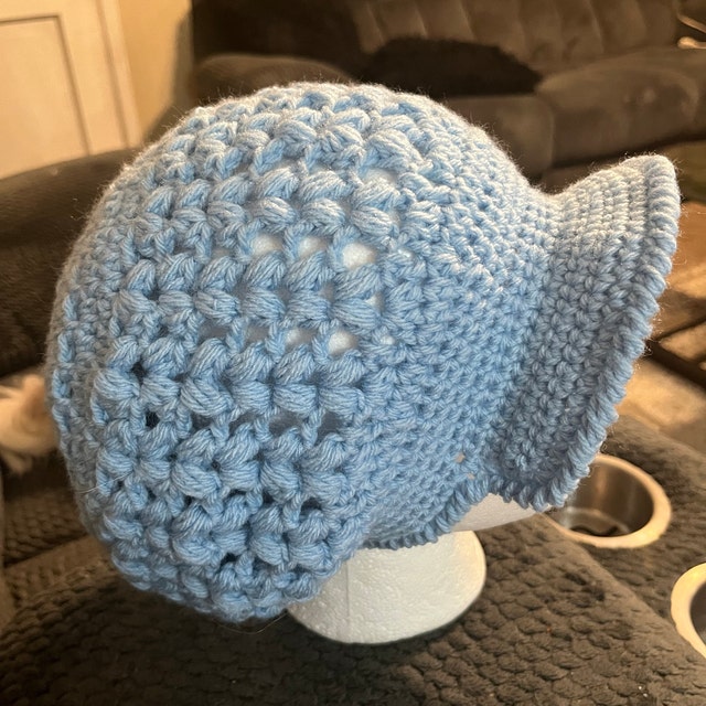 Crochet PATTERN - the Madison Scally Cap, Newsboy Hat