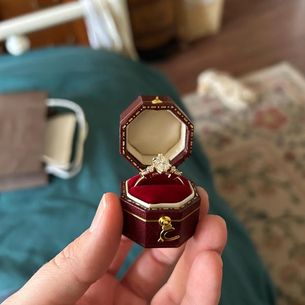 Luxury Antique Style Mini Ring Box ,victorian Style Jewelry Box ...