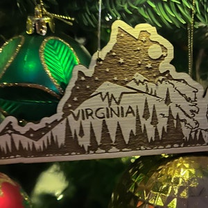 Louisiana Christmas Ornament, Louisiana Ornament, Louisiana Gifts