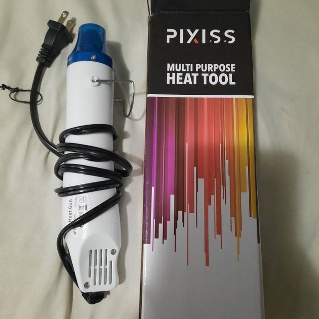 Pixiss Embossing Heat Tool Heat Gun, Dual Temperature Speed