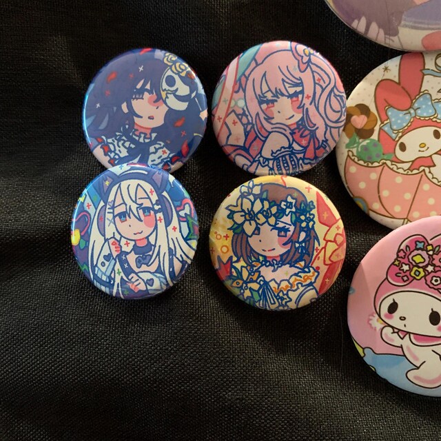 OMORI CHIBI Button Pin Set 缶バッジ OMORI CHIBI Button Pin Set 缶バッジ