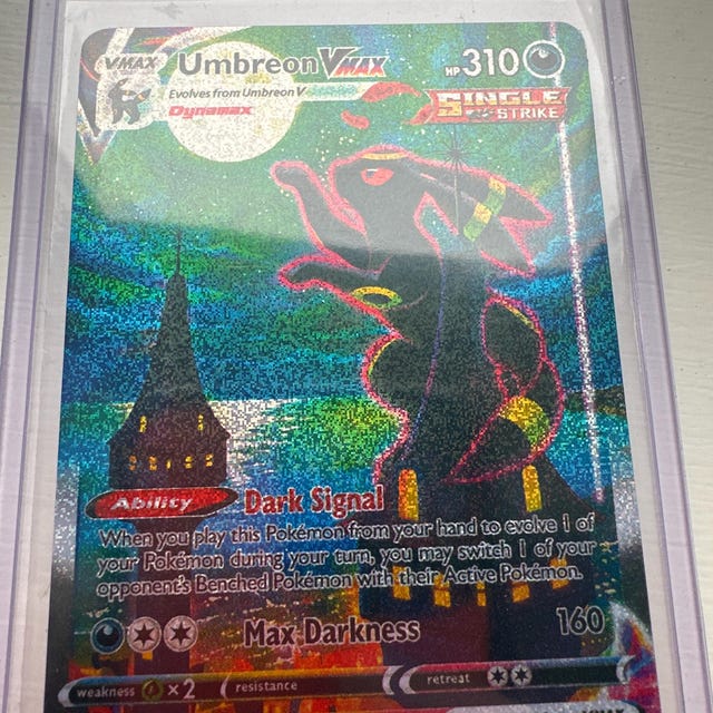 Umbreon VMAX · Evolving Skies (EVS) #215 Proxy Card - Etsy