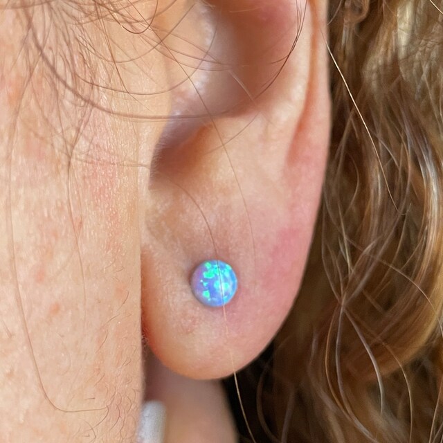 Kanya blue opal earrings online