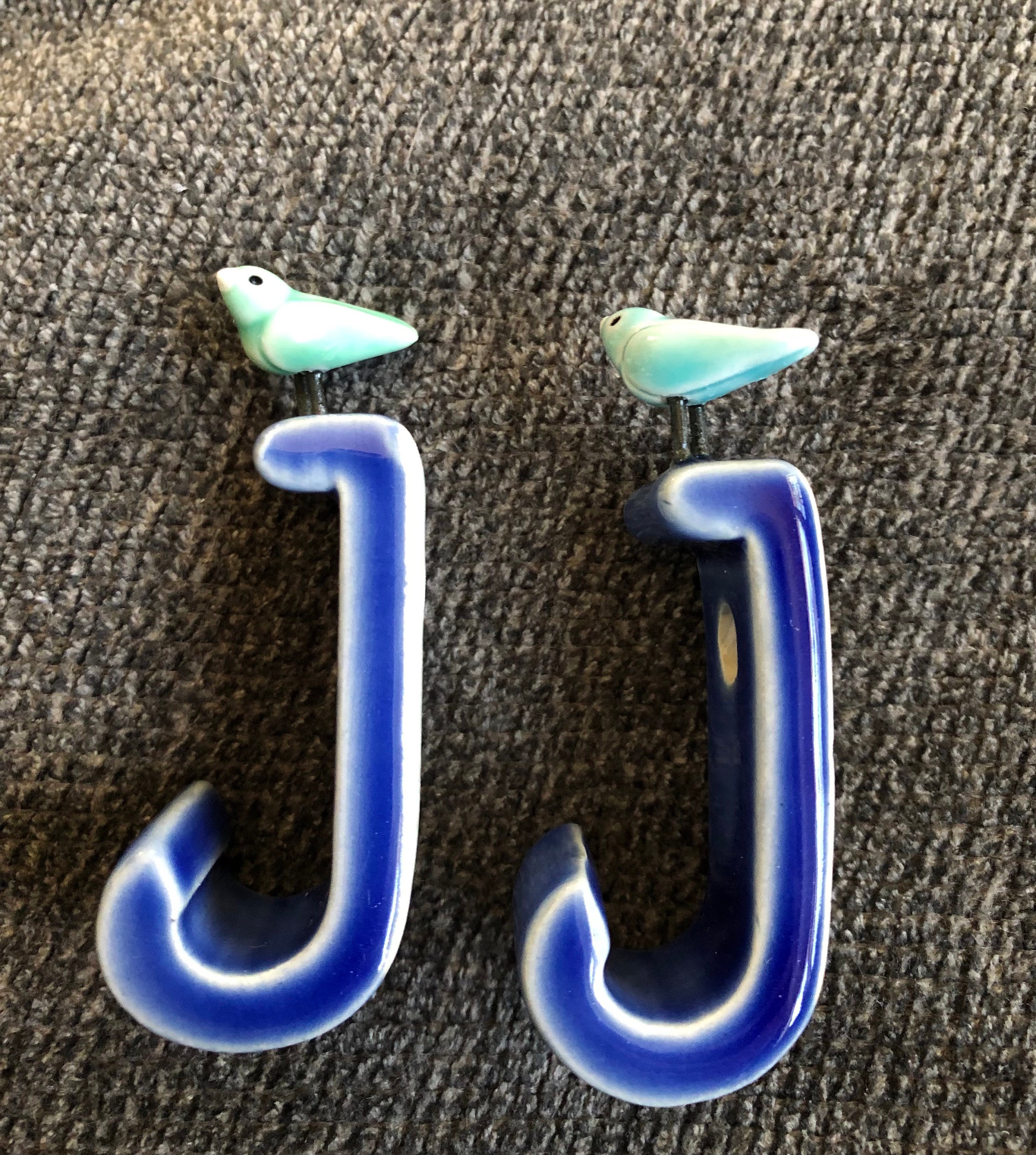 Colorful Wall Hook, Wall Hanger, Colorful Ceramics, Ceramic Hook