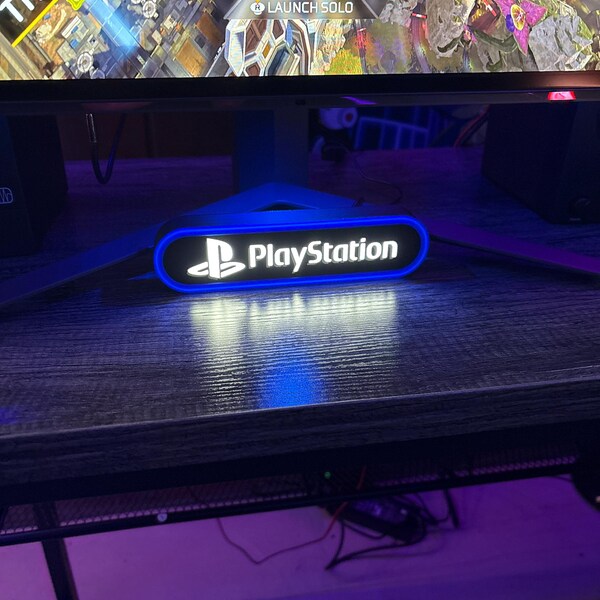 Super Mario 3d Printed Led Sign - Etsy