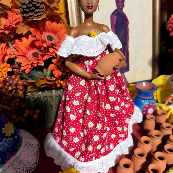 Jaguars Mexican Jarritos - Set Da 6 Bicchierini In Argilla Fatti A Mano Per Tequila E Decorazione