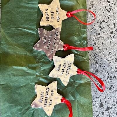 Set of Kilner / Mason Jar Labels/tags, Personalised, Handstamped ...