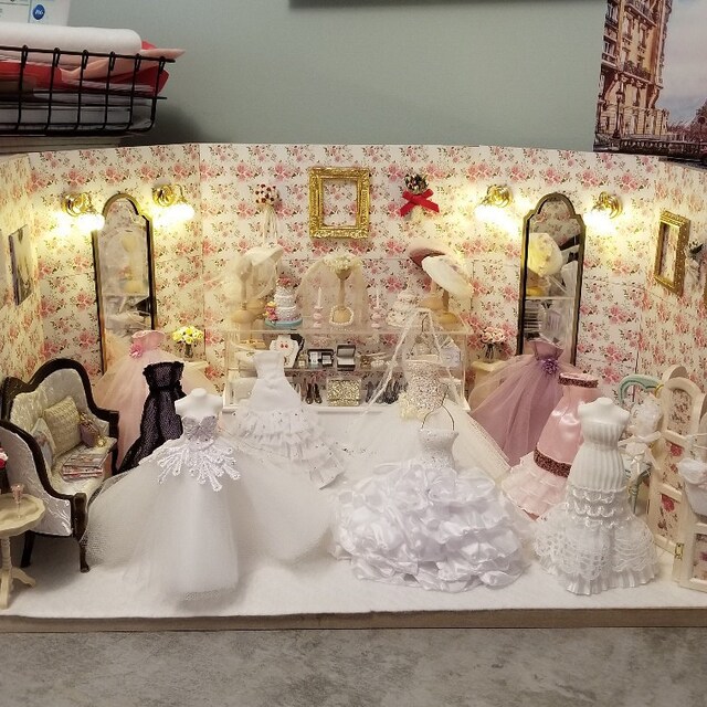 Melody Jane Puppenhaus Bilderrahmen Gold – Maßstab 1:12, Miniatur-Zubehör Für Deko
