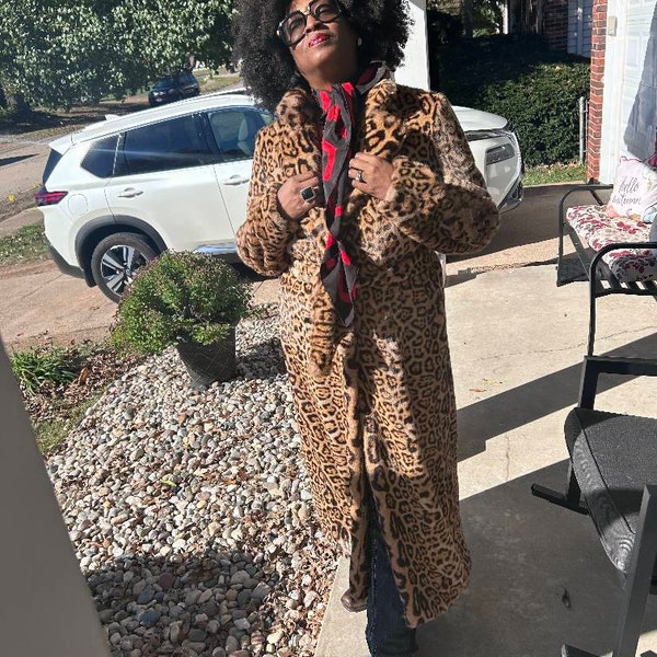 Anna™ Luxe Warm Winter Fur Jacket in Red