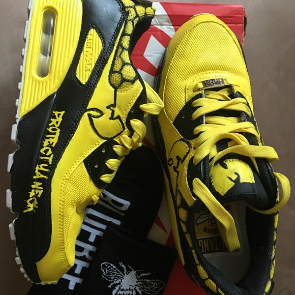 custom neon air force 1