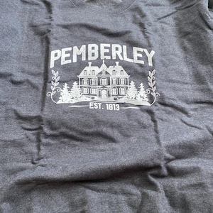 Pemberley Est 1813 Sweatshirt, Pride And Prejudice Hoodie, Jane Austen, Book Lover Gift, Bookworm Hoodie, Mr Darcy, Bookish Sweatshirt