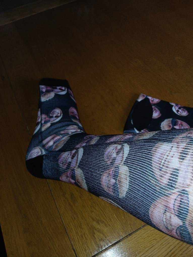 Custom Face Socks Printed With Loved Ones Face Make A Fantastic Unique Personalised Gift
