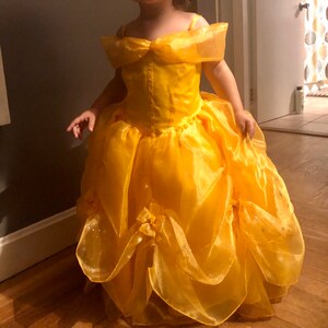 Belle Dress / Disney Princess Dress Beauty and the Beast | Etsy