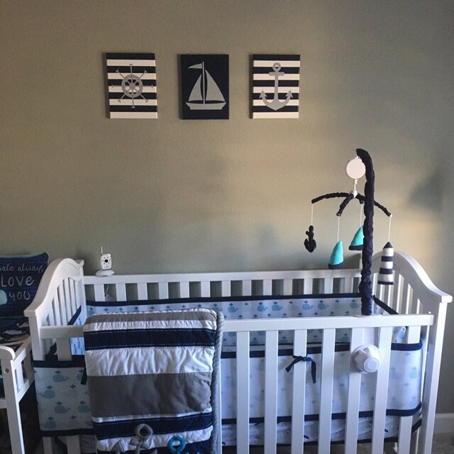 nautical nursery decor baby boy girl nautical room decor Etsy