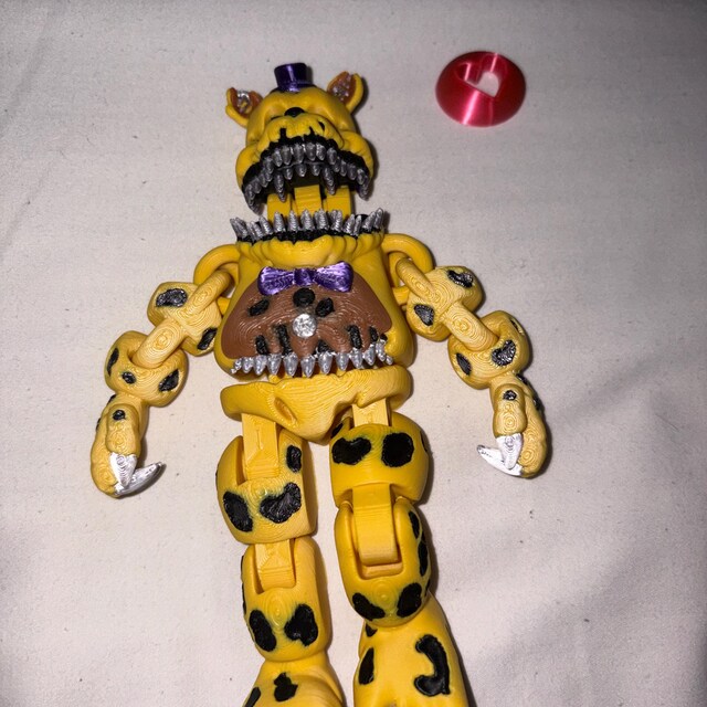 Nightmare Fredbear - Five Nights at Freddy's 2 Movie - FNAF 4