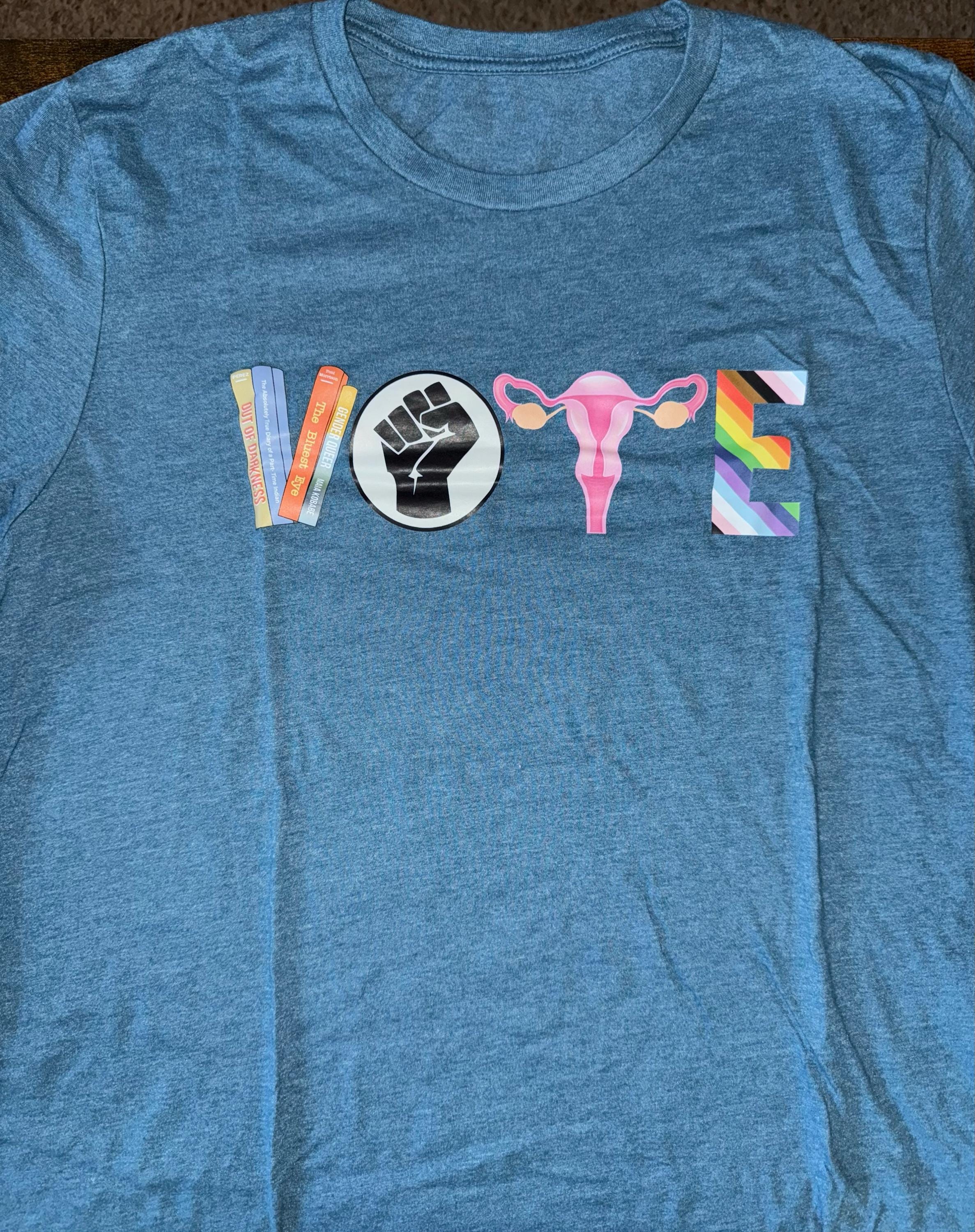 Vote Shirt, Banned Books Shirt, Reproductive Rights Tee, BLM Shirts, Political Activism Shirt, Pro Roe V Wade, Election Tshirts, LGBTQ Shirt